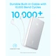 Батарея універсальна Anker 20000mAh 22.5W Built-In USB-C Cable Black (A110EH11) - зображення 6