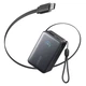 Батарея універсальна Anker 10000mAh Nano 45W Built-In USB-C Cable Black (A1638H11) - зображення 1