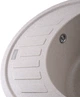 Кухонная мойка гранит GLOBUS LUX Arno 620х500 песочный (000020964) - изображение 4