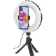 Набор блогера Hama Smartphone Tripod Smart-80 V2, 9.5cм, Bluetooth, LED ring (00004657) - изображение 3