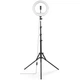 Набор блогера Hama Smartphone Tripod Steady-120 V2, 185см, Bluetooth, LED ring (00004659) - изображение 1