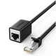 Патч-корд 0.5м F/UTP cat 6 RJ-45 extension black Ugreen (U_11278) - изображение 1
