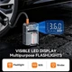 Аккумуляторный автомобильный компрессор ST-9619C 15000 мАч с цифровым дисплеем, беспроводной насос для шин, портативный - изображение 5