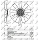 Віскозна муфта NRF 49541 Mercedes Sprinter 0002003723, A0002003723 - зображення 6