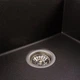 Мойка гранитная VALESO GALAX 5050 Морион, матовая, глубокая чаша, квадратная (SP000049299) - изображение 5