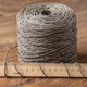 Spagoyarn Papirus (Rafiia), Желтый, 100% переработанная бумага, 250г/260м,рафия для вязания сумок, шляп, салфеток, рюкзаков, аксессуаров, летняя пряжа - изображение 2