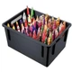 Коробка Meiho Squid Stocker Bm-S 225x168x120mm black - изображение 2