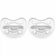 Пустышка Chicco PhysioForma Crystal, силикон, 16-36 мес., 2 шт., цвет белый (73086.31) - изображение 5