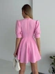 Жіночий літній комбінезон-сукня міні Uaclothes 42 Рожевий (like37973-184041349) - зображення 5