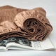 Простыня на резинке Moon&Star Latte Brown Satin Stripe 200х200х20 см (MS-850004718) - изображение 5