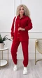 Женский костюм повседневный красный 2XL с811.146.1 - изображение 1
