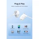 Наушники Vention Echo Lite 3.5mm In-Ear Wired White (GBAWAV) - изображение 11