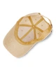 Кепка однотонная летняя универсальная Лен Бежевый - изображение 5