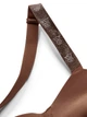 Бюстгальтер с пуш ап Shine Strap Smooth Push-Up Bra коричневого цвета с камешками р. 75А арт. 30138 - изображение 3