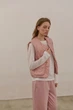 Жіночий жилет з вишивкою Trend Півонія XS Пудровий (TREZHPIVPU) - изображение 2