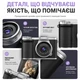 Цифровий фотоапарат LK-013 з поворотним екраном 2.4", 1080P, спалах Білий - зображення 3