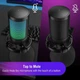 Игровой USB микрофон FIFINE AmpliGame A6NEO RGB конденсаторный для стрима ПК PS5 PS4 Switch ноутбука, сенсорный mute - изображение 4