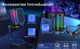 Игровой USB микрофон FIFINE AmpliGame A6NEO RGB конденсаторный для стрима ПК PS5 PS4 Switch ноутбука, сенсорный mute - изображение 7