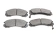 Комплект гальмівних колодок ATE 13046059582 Mitsubishi Pajero, Outlander, Lancer, Galant, L200 4605A717, 4605A730, 4605B802 - изображение 1