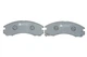Комплект гальмівних колодок ATE 13046059582 Mitsubishi Pajero, Outlander, Lancer, Galant, L200 4605A717, 4605A730, 4605B802 - изображение 3