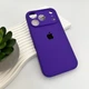 Чохол для смартфона Silicone Full Case AA Camera Protect for Apple iPhone 17 Pro 54,Amethist - изображение 4