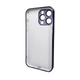 Чохол для смартфона AG Glass Sapphire Frame MagSafe Logo for Apple iPhone 15 Pro Max Deep Purple - изображение 2