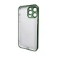 Чохол для смартфона AG Glass Sapphire Frame MagSafe Logo for Apple iPhone 15 Pro Cangling Green - изображение 2