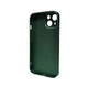 Чохол для смартфона AG Glass Matt Frame Color Logo for Apple iPhone 15 Cangling Green - изображение 2