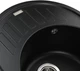 Кухонная мойка гранит GLOBUS LUX Arno 620х500 черный (000020962) - изображение 4