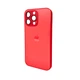 Чохол для смартфона AG Glass Matt Frame Color Logo for Apple iPhone 15 Pro Max Coke Red - изображение 1