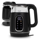 Чайник з регулятором температури Adler AD 1305 BS black silver 1,7L LED 40–100°C - изображение 1