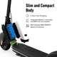Электросамокат NIU KQi1 Sport Black 9" 250(450)W 5.1Ah 25 км 25 км/ч 14% 14.6 кг (K12342B1E11) - изображение 10