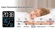 Часы Deepfox DS-5508 LED цифровой электронный настольный Будильник Дата Температура Влажность 12х9см синий - изображение 4