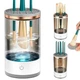 Портативный очиститель для кисточек MAKEUP BRUSH CLEANER ART 9516 для мытья и сушки макияжных аксессуаров - изображение 8