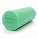 Масажний ролик (роллер) гладкий PowerPlay 4021 Fitness Roller Зелений (30x15см.) - изображение 2
