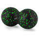 Масажний м'яч подвійний PowerPlay PP-4353 Epp foam peanut ball (d12*24cm.) Чорно/Зелений - изображение 3