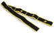 Еспандер з петлями для розтяжки PowerPlay PP_4311 Fitness Band Жовта (88*4см.) - изображение 3