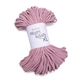 Шнур товстий Macrame Braided XL 10мм 1000г троянда (№792) - зображення 1