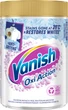 Пятновыводитель порошкообразный для тканей Vanish Gold Oxi Action Кристальная белизна 625 г (5997321747088_5900627081756_5997321747804) - изображение 1