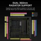 Корпус Corsair FRAME 5000D RS Black (CC-9011307-WW) - изображение 3