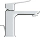 Bateria umywalkowa Grohe Dice 1018560000 - obraz 2
