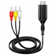 Кабель-конвертор AV RCA (тюльпан) to HDMI Wiistar micro 45636 - изображение 1
