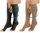 Компрессионные гольфы для фиксации лодыжек Zip Sox, бежевый l/xl - изображение 5