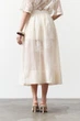 Спідниця міді з тенселу Tencel Bloom Skirt Milk в молочному кольорі LiLove 411 L - изображение 2