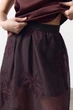 Спідниця міді з тенселу Tencel Bloom Skirt Chocolate LiLove 411 L - изображение 5