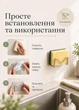Набір тримачів для губки самоклеючі настінні з нержавіючої сталі для кухонної мийки і мочалки 3 шт сріблястий (60158R3M) - зображення 4