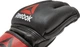 Рукавички для тренінгу ММА Reebok Gloves Leather розмір XL, чорно-червоні - изображение 2