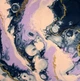 Подарунковий набір Fluid art для створення картини Близнюки 48 см круг - зображення 3