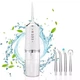 Портативний іригатор Oral Irrigator S3J2 білий для зубів USB акумулятор IPX7 3 насадки 3 режими 200 мл - зображення 1