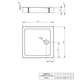 Душовий піддон Radaway Doros С Compact Stone 900x900x115, антрацит - зображення 4
